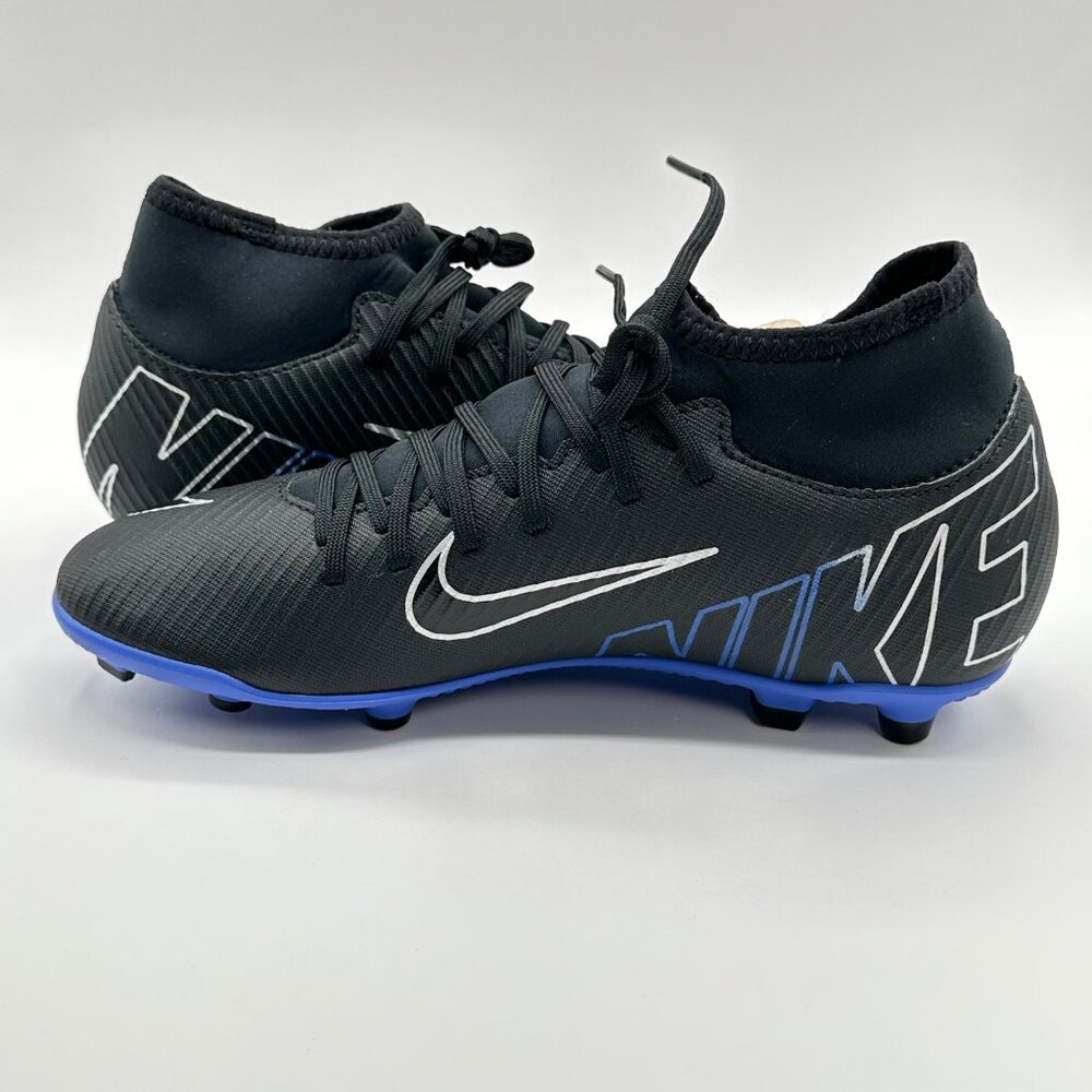 Men's Nike Mercurial Superfly 9 Club Soccer Shoes DJ5961-040 Black Royal Sz 7.5 - Picture 8 of 11